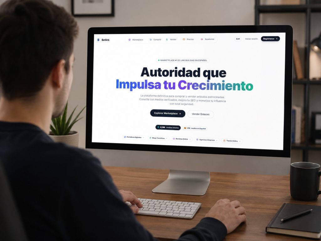 Betlink.co: la plataforma española que revoluciona el link building con transparencia y tecnología
