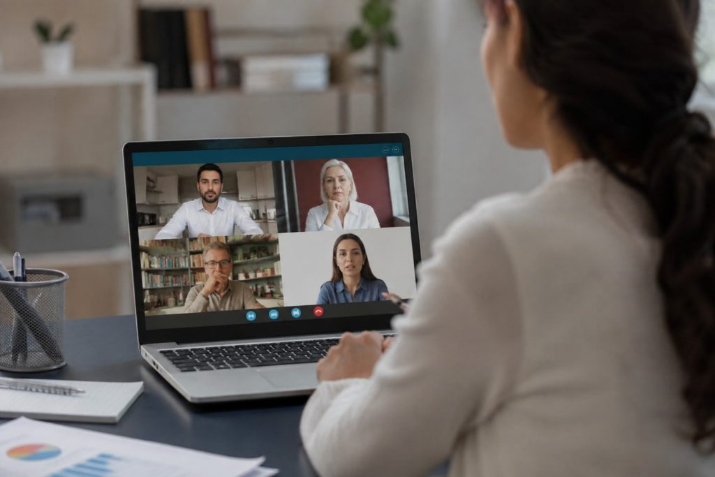 El acento latino sigue siendo una barrera invisible en las reuniones virtuales de empresas en España
